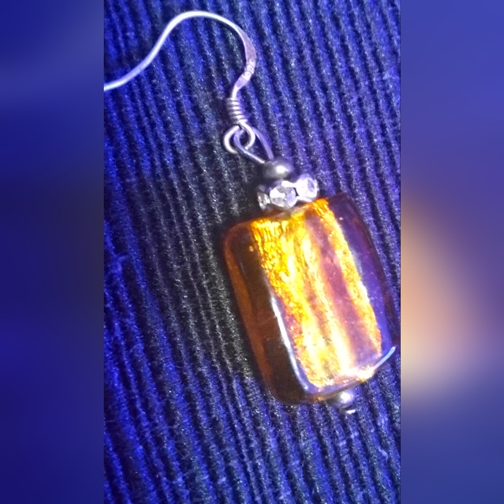 Gemstone earrings - Picture 2 of 4